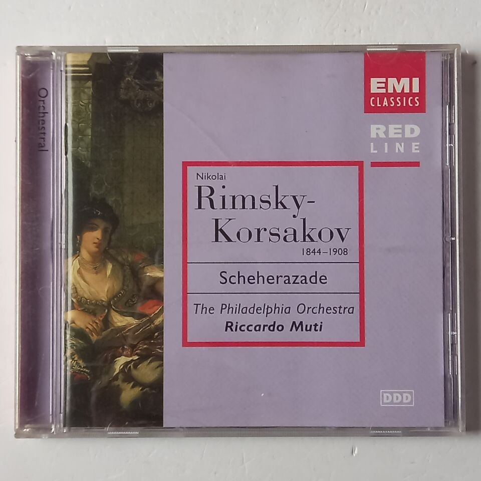 RIMSKY-KORSAKOV: SCHEHERAZADE - THE PHILADELPHIA ORCHESTRA, RICCARDO MUTI (1983) - CD 1997 REISSUE 2.EL