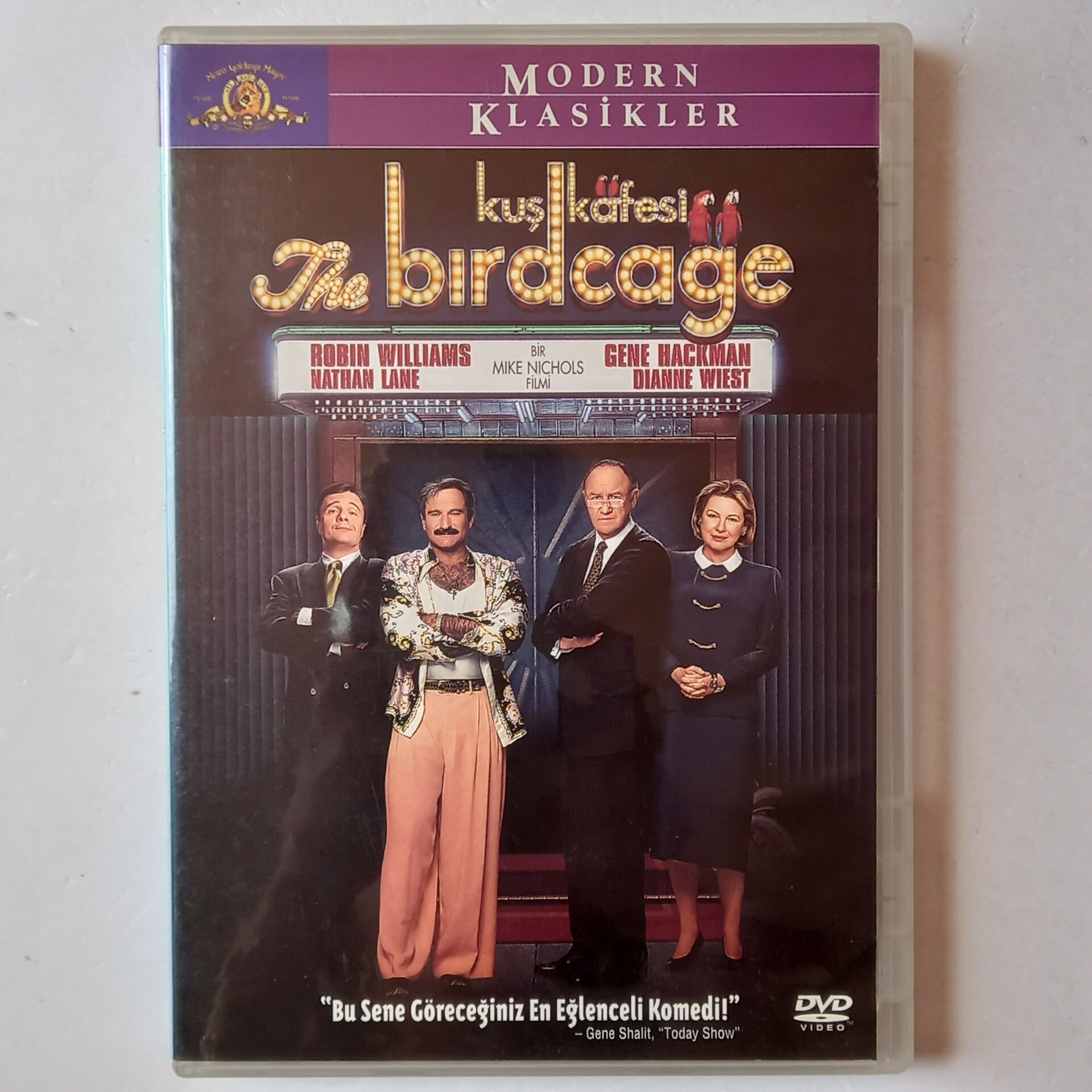 THE BIRDCAGE / KUŞ KAFESİ - ROBIN WILLIAMS, GENE HACKMAN - DVD 2.EL