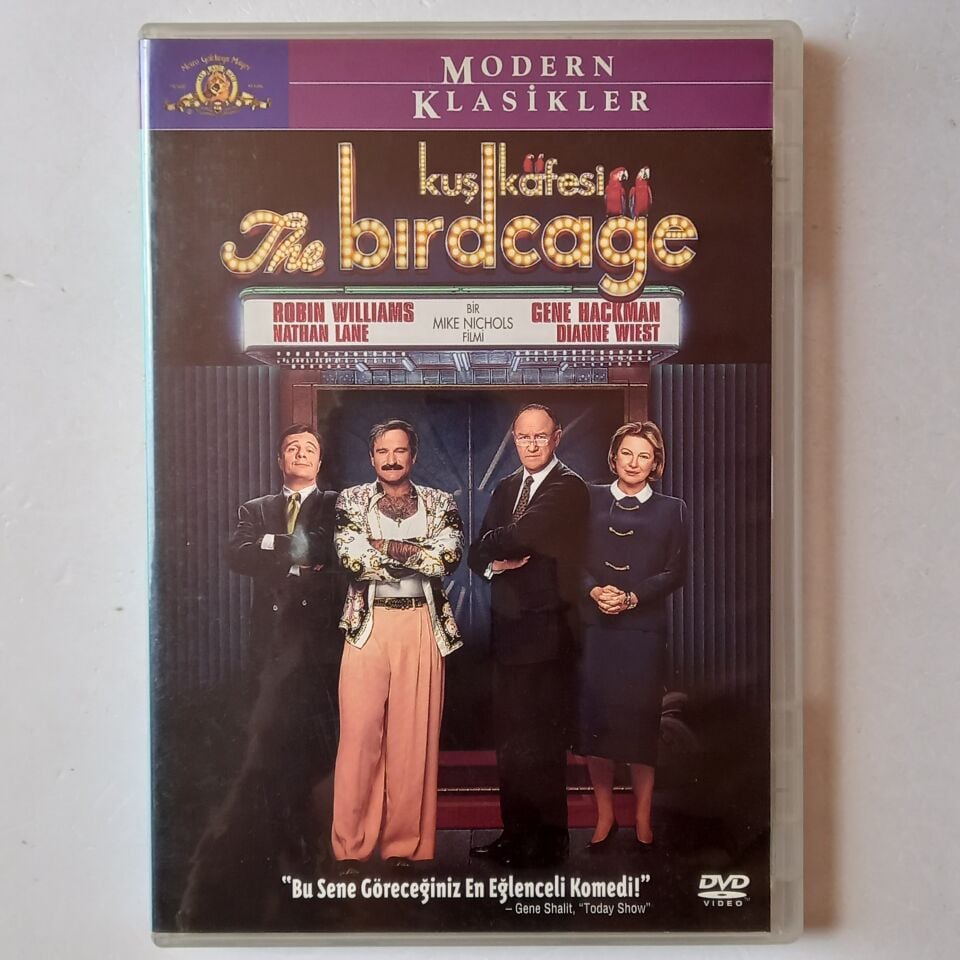 THE BIRDCAGE / KUŞ KAFESİ - ROBIN WILLIAMS, GENE HACKMAN - DVD 2.EL