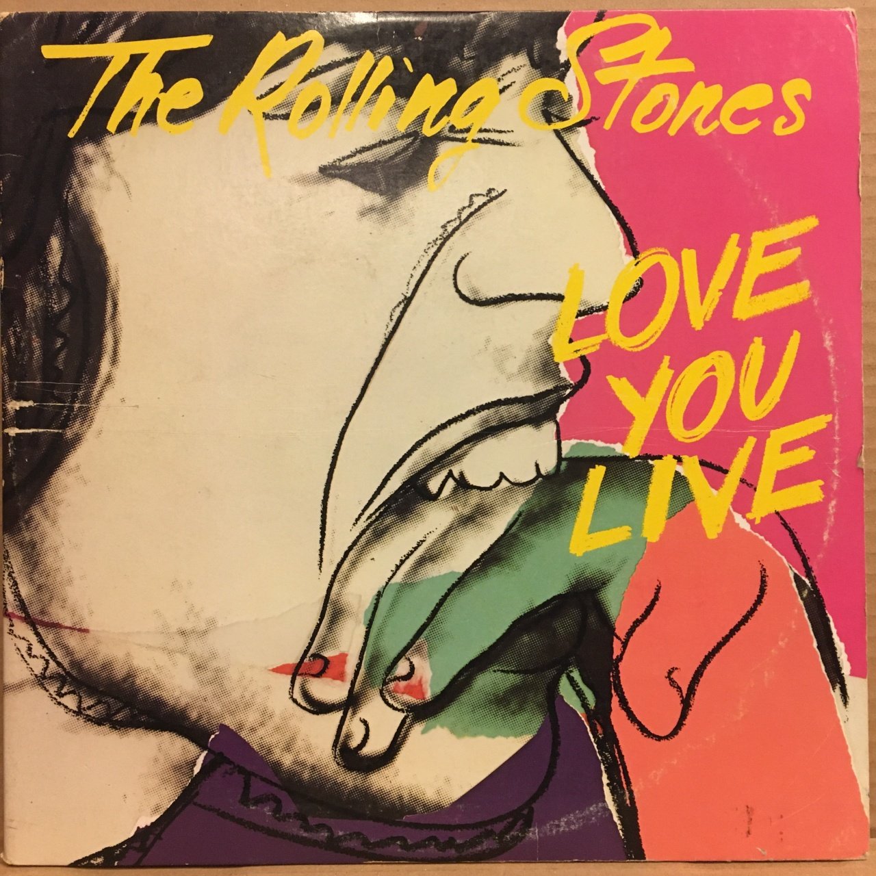 ROLLING STONES - LOVE YOU LIVE 1977 2.EL 2PLAK