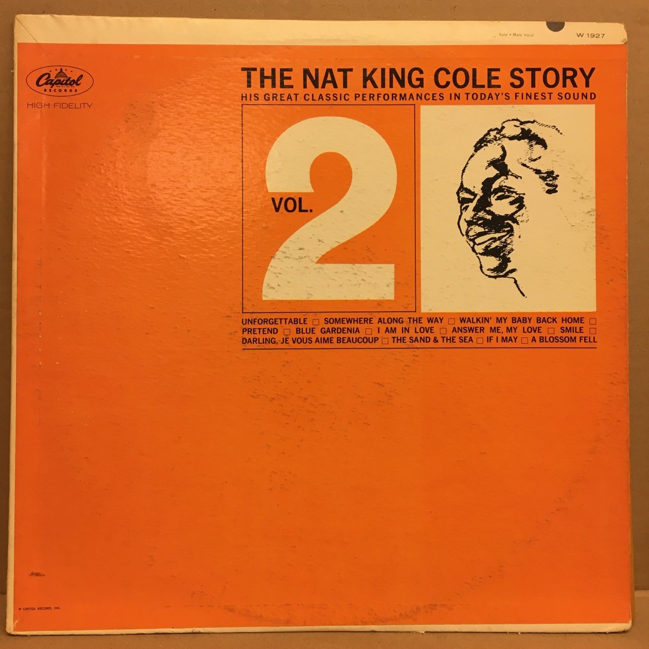 THE NAT KING COLE STORY VOL.2 - PLAK 2.EL