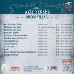 ADANALI AZİZ ŞENSES - ODEON YILLARI - CD SIFIR