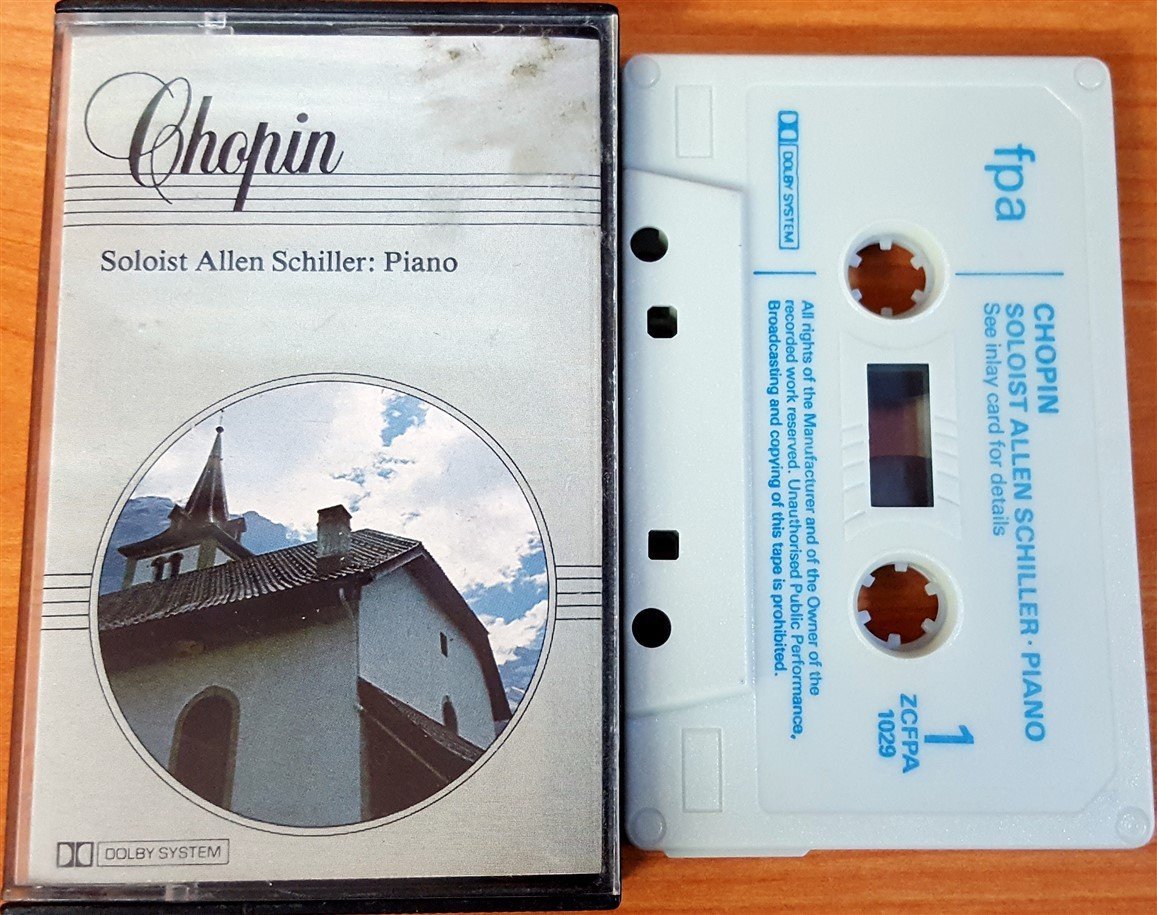 CHOPIN - SOLOIST ALLEN SCHILLER: PIANO KASET 2.EL