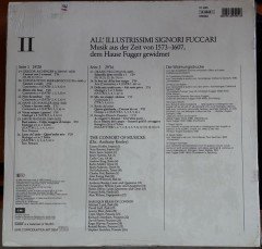 ALL ILLUSTRISSIMI SIGNORI FUCCARI CONSORT OF MUSICKE, AICHINGER, FERRABOSCO, HASSLER,VECCHI - LP SIFIR