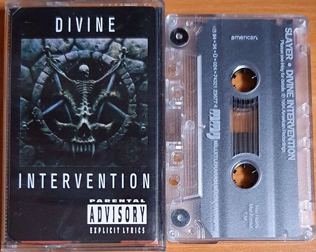 SLAYER - DIVINE INTERVENTION (1994) - KASET MMY 2.EL
