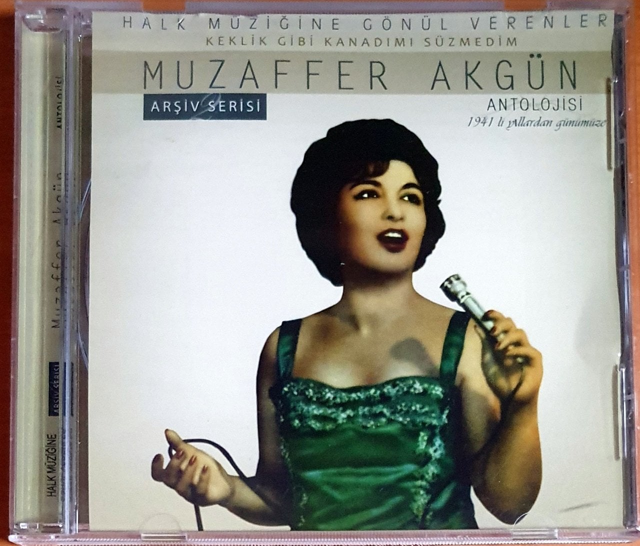MUZAFFER AKGÜN - ANTOLOJİSİ / HALK MÜZİĞİNE GÖNÜL VERENLER - CD 2.EL