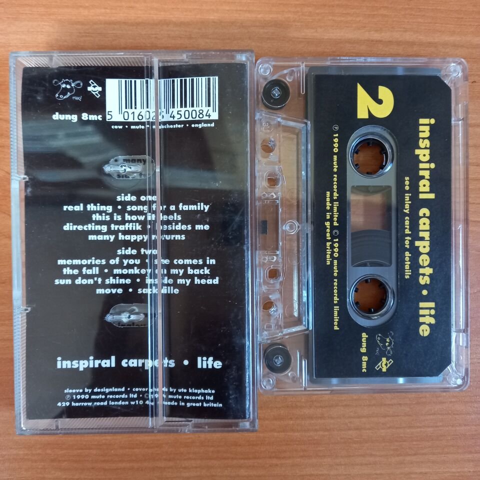 INSPIRAL CARPETS - LIFE (1990) - KASET 2.EL