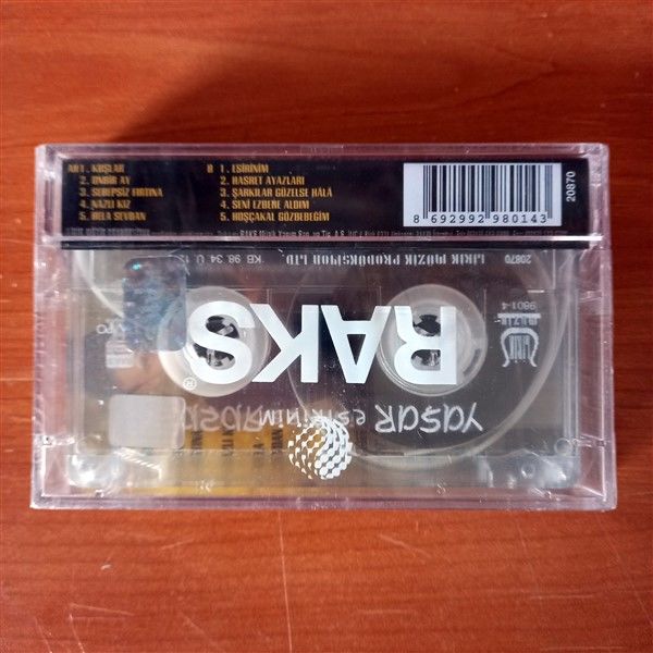YAŞAR – ESİRİNİM (1998) - KASET LİRİK MÜZİK SIFIR