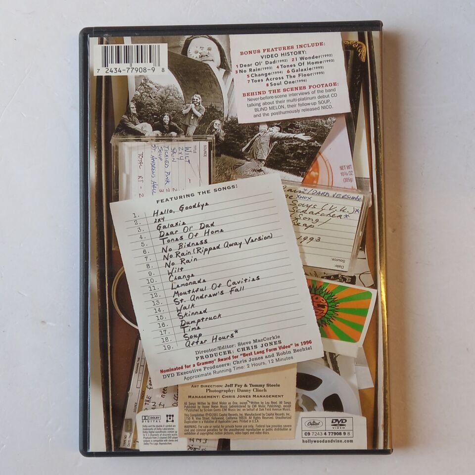 BLIND MELON: LETTERS FROM A PORCUPINE - DVD 1.BÖLGE 2.EL