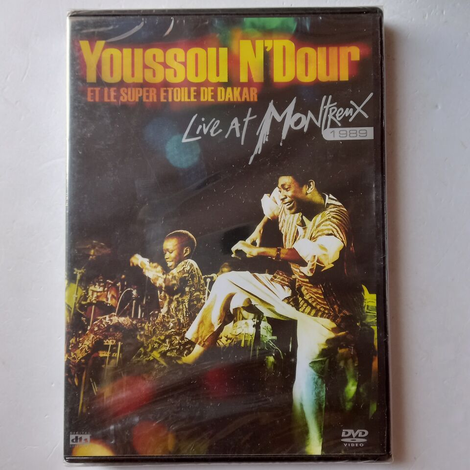 YOUSSOU N'DOUR – LIVE AT MONTREUX 1989 (2005) - DVD AMBALAJINDA SIFIR