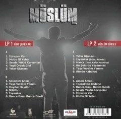 MÜSLÜM BABA - FİLM MÜZİĞİ (2018) - 2LP TİMUÇİN ESEN RUBATO SIFIR PLAK