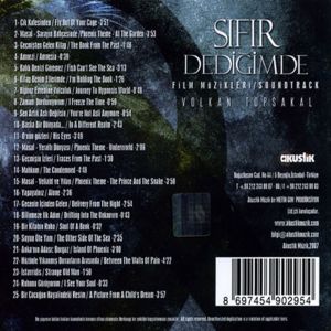 VOLKAN TOPSAKAL - SIFIR DEDİĞİMDE (FİLM MÜZİKLERİ) - CD AMBALAJINDA SIFIR