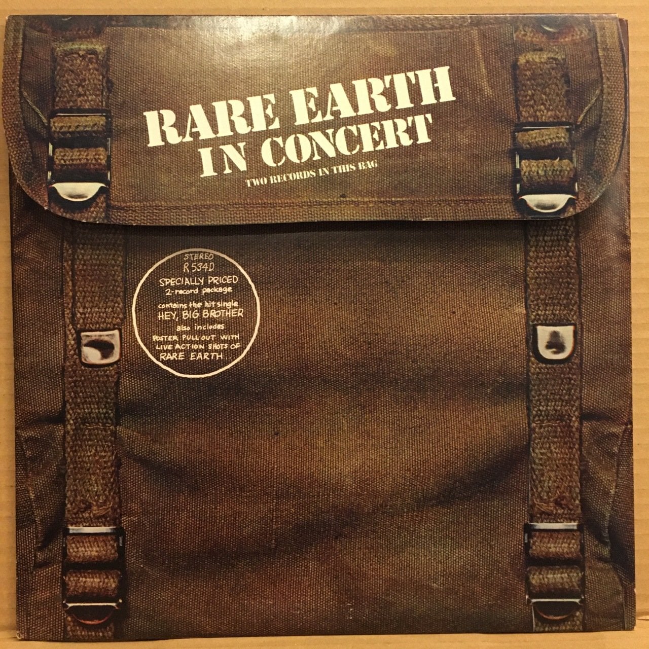 RARE EARTH - IN CONCERT 1971 2.EL 2PLAK
