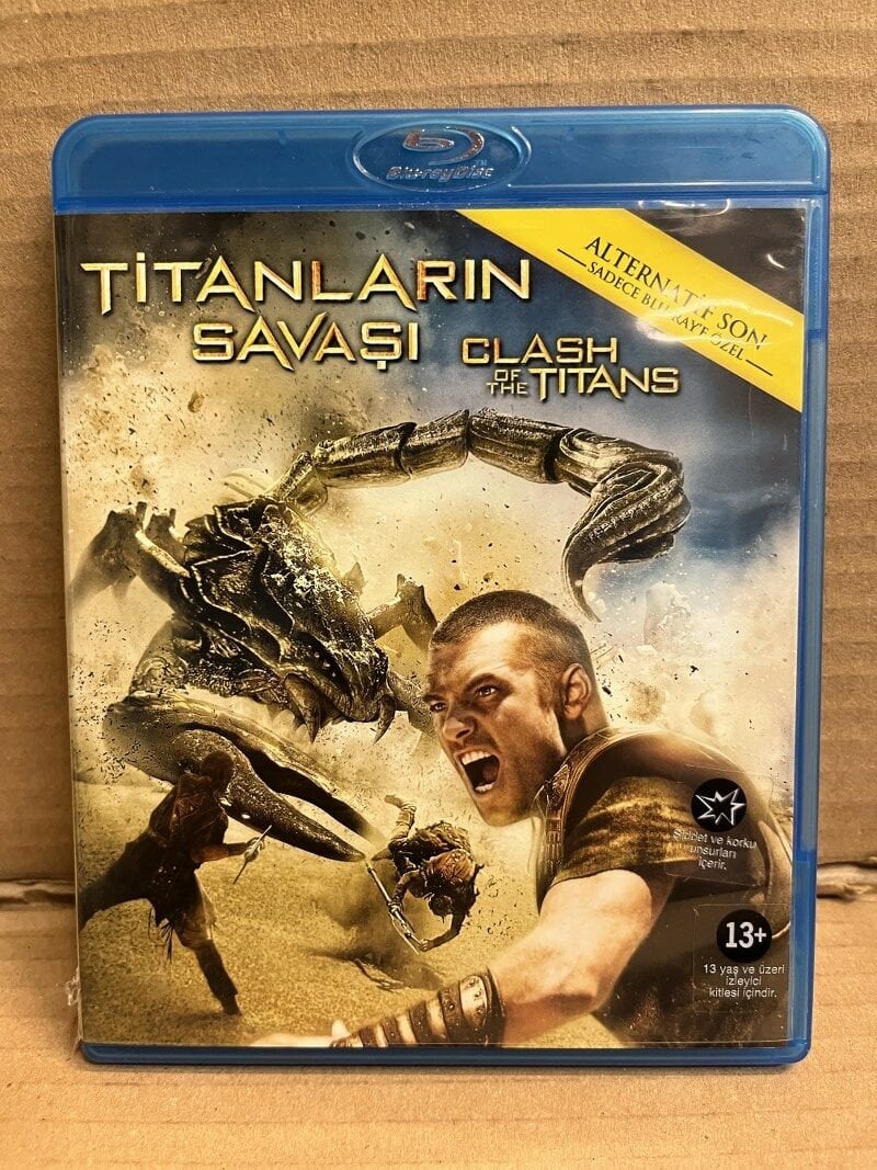CLASH OF THE TITANS - TİTANLARIN SAVAŞI - BLU-RAY 2.EL
