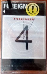 FOREIGNER - 4 CASSETTE MADE IN TURKEY ''NEW''