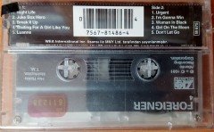 FOREIGNER - 4 CASSETTE MADE IN TURKEY ''NEW''