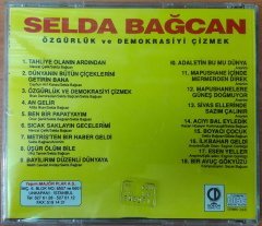 SELDA BAĞCAN - ÖZGÜRLÜK VE DEMOKRASİYİ ÇİZMEK - CD İLK BASKI 2.EL
