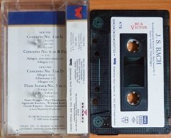 J.S. BACH / BRANDENBURGISCHE KONZERTE 4-6 (1988) - KASET MMY 2.EL
