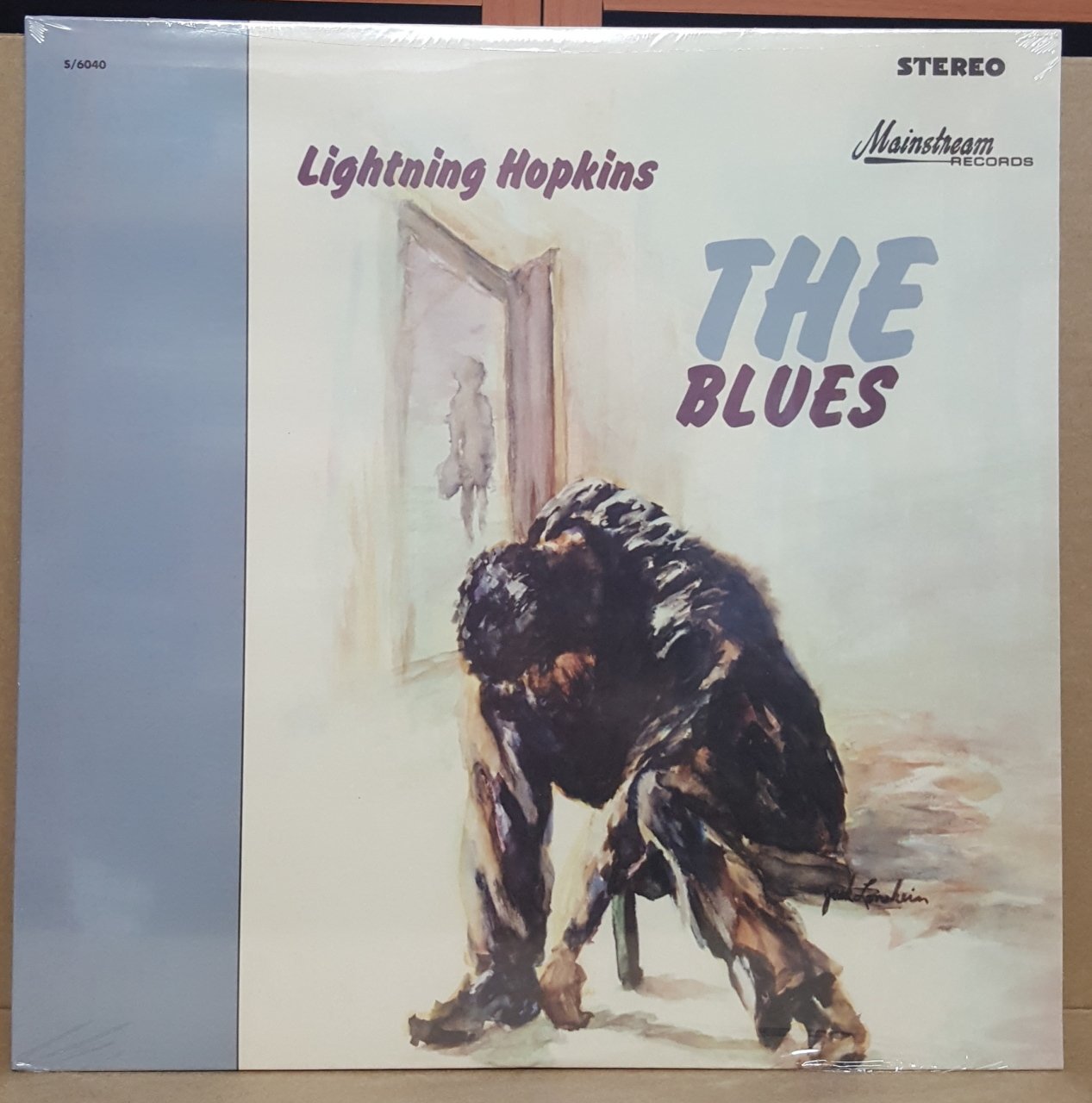 LIGHTNING HOPKINS - THE BLUES - LP BLUES SIFIR PLAK