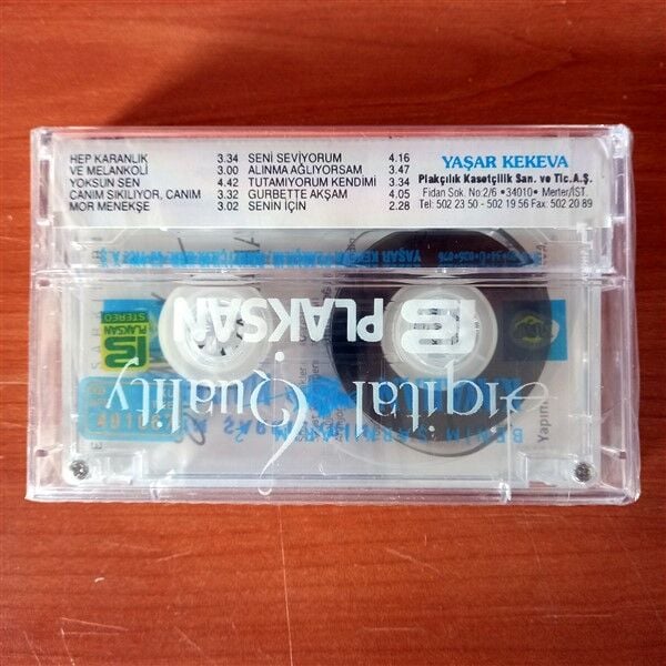 KAYAHAN - SİYAH IŞIKLAR / BENİM ŞARKILARIM 2 - KASET SIFIR