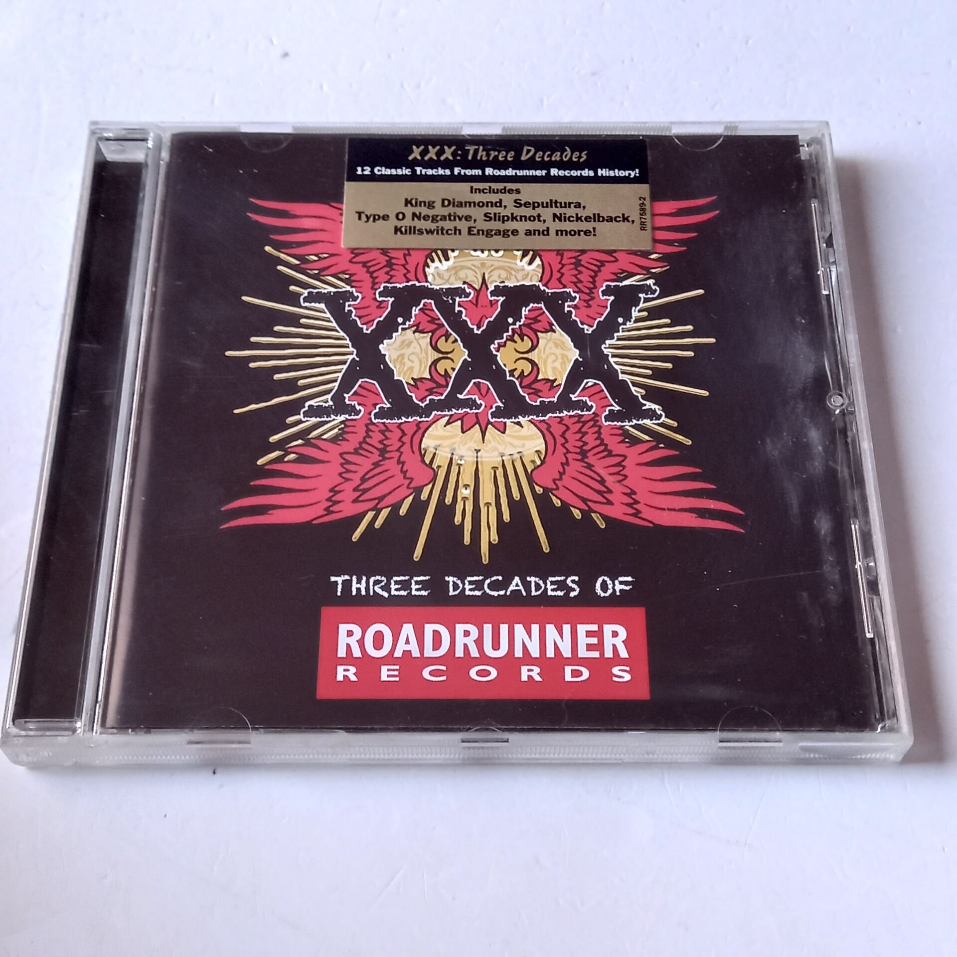 THREE DECADES OF ROADRUNNER RECORDS - KING DIAMOND, TYPE O NEGATIVE, MEGADETH, SEPULTURA, SLIPKNOT (2013) - CD 2.EL