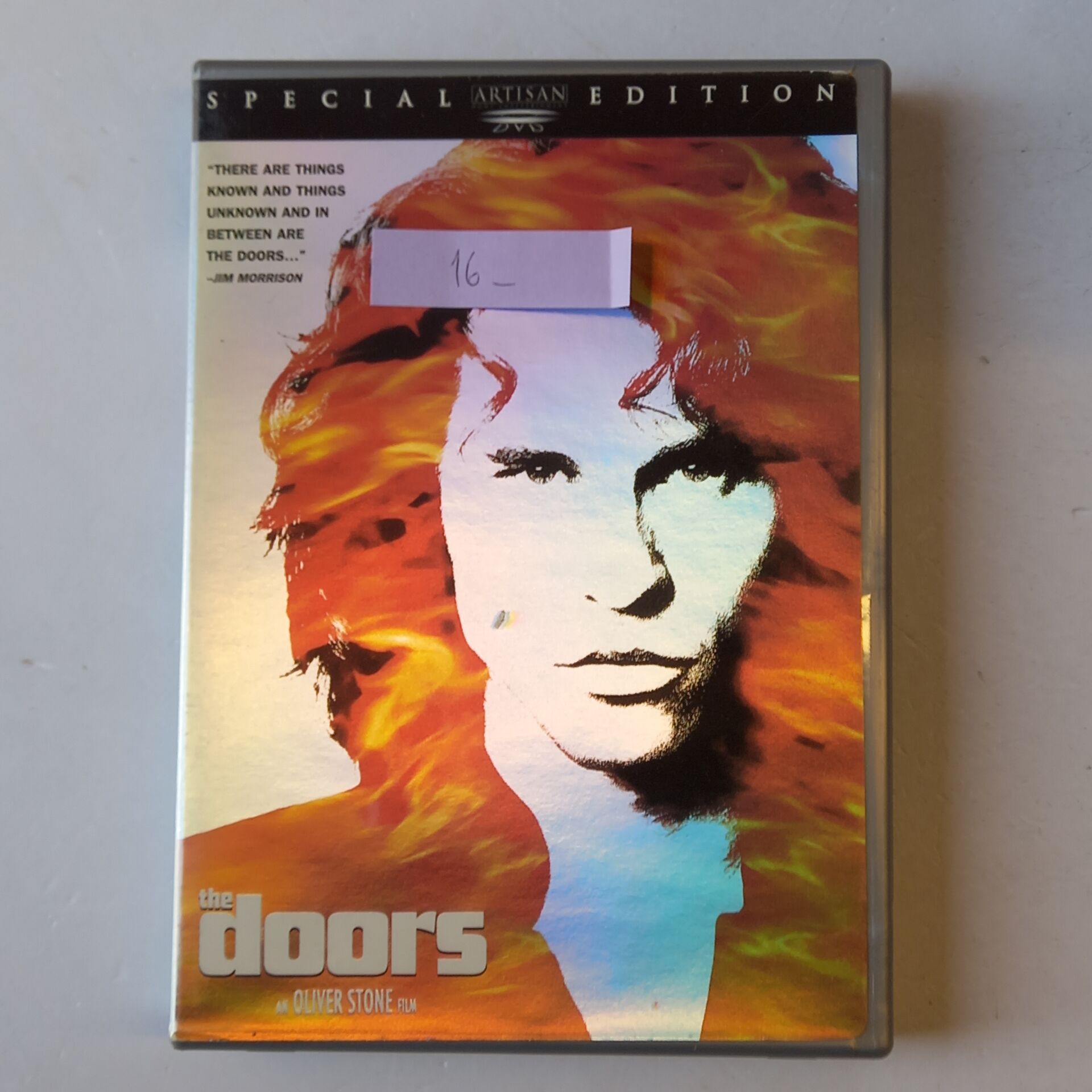 THE DOORS - OLIVER STONE, VAL KILMER, MEG RYAN - SPECIAL EDITION 2 DİSK DVD 1.BÖLGE 2.EL