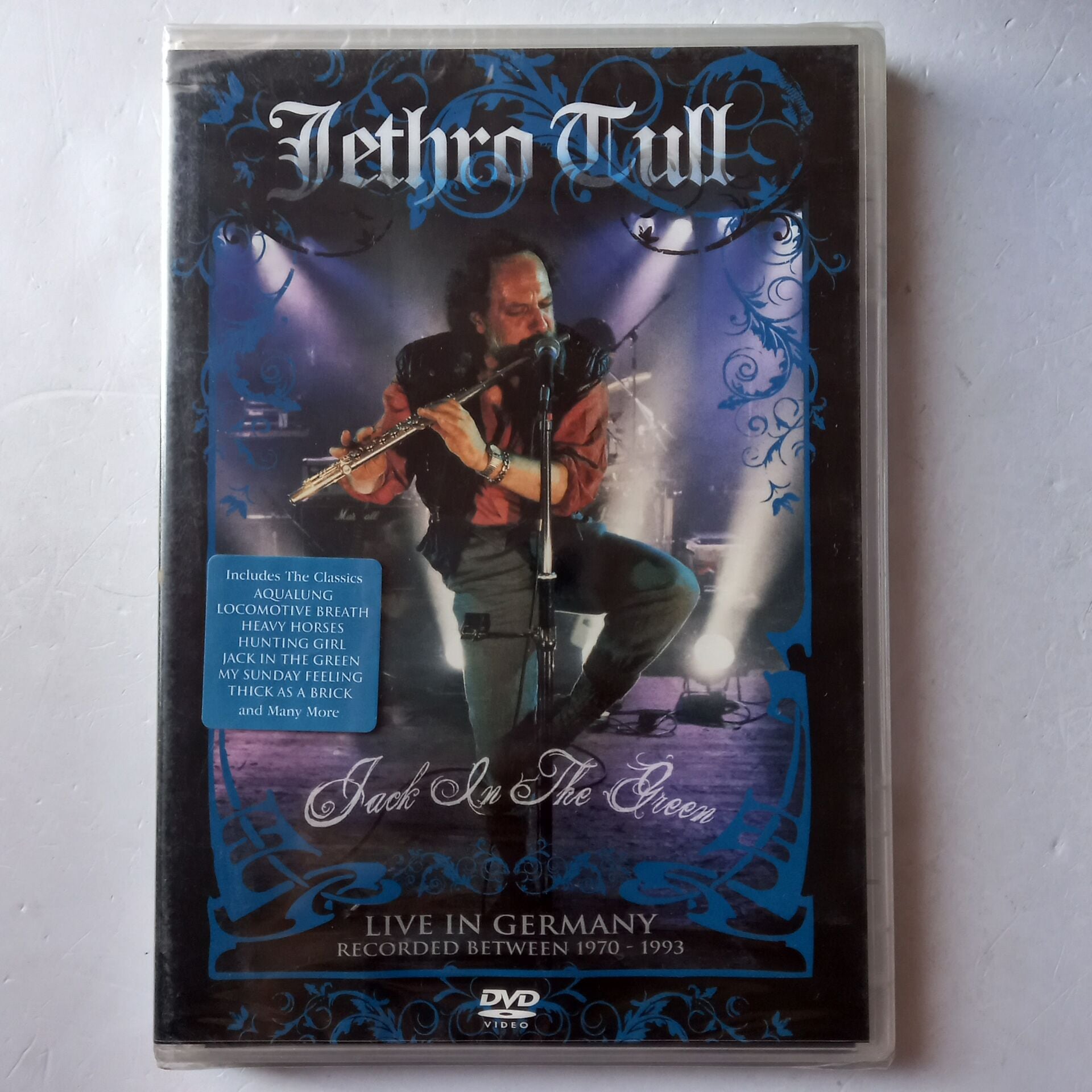 JETHRO TULL – JACK IN THE GREEN / LIVE IN GERMANY 1970-1993 (2008) - DVD AMBALAJINDA SIFIR