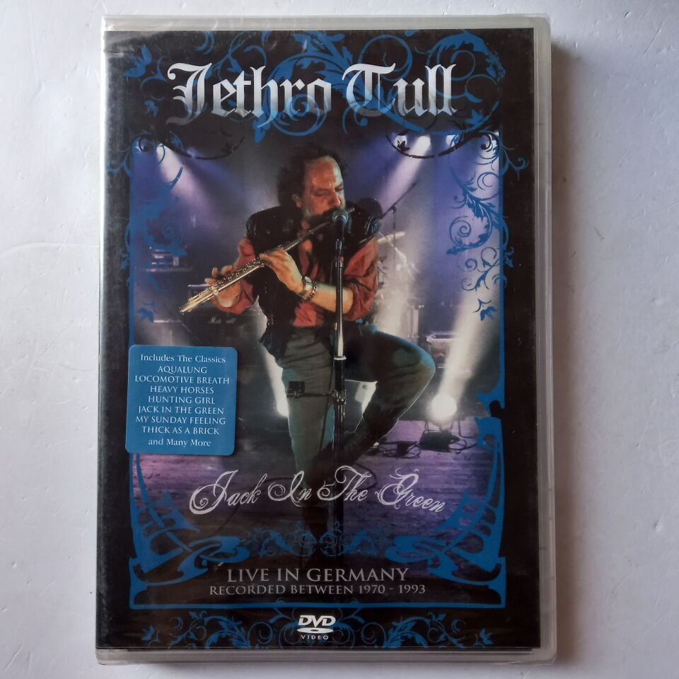 JETHRO TULL – JACK IN THE GREEN / LIVE IN GERMANY 1970-1993 (2008) - DVD AMBALAJINDA SIFIR