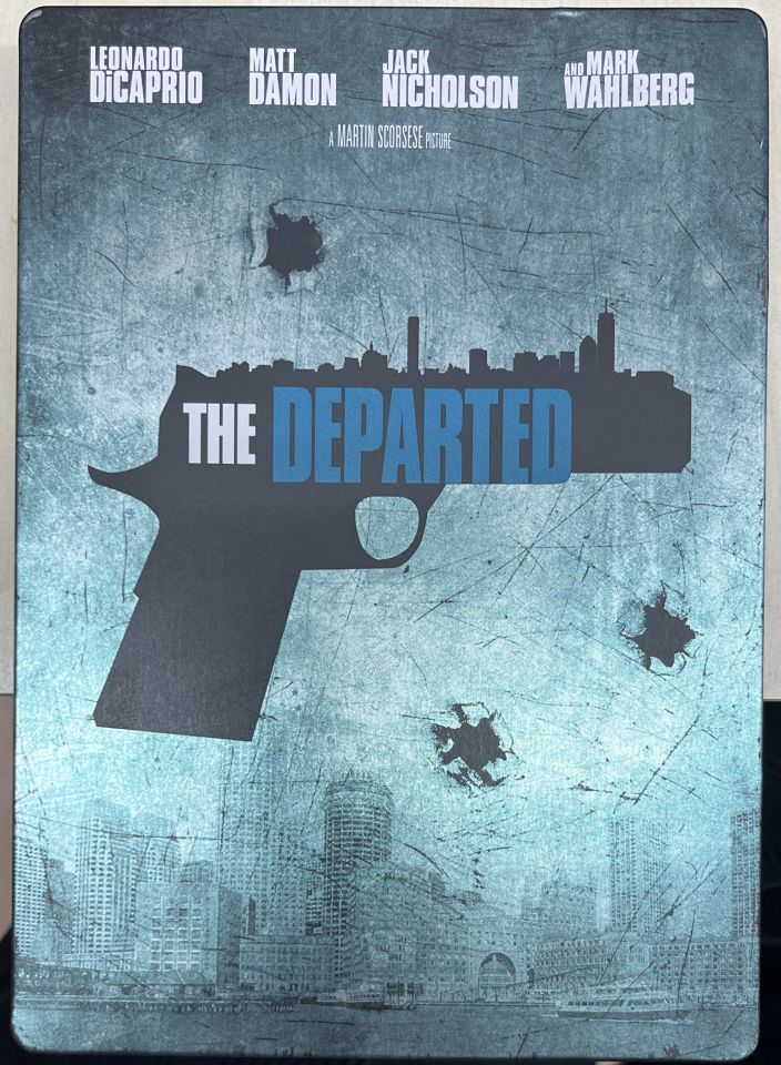 THE DEPARTED - KÖSTEBEK - MARTIN SCORSESE - LEONARDO DICAPRIO - STEELBOOK BLURAY & DVD 2.EL