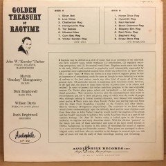 JOHN W. ''KNOCKY'' PARKER - GOLDEN TREASURY OF RAGTIME - LP 2.EL PLAK