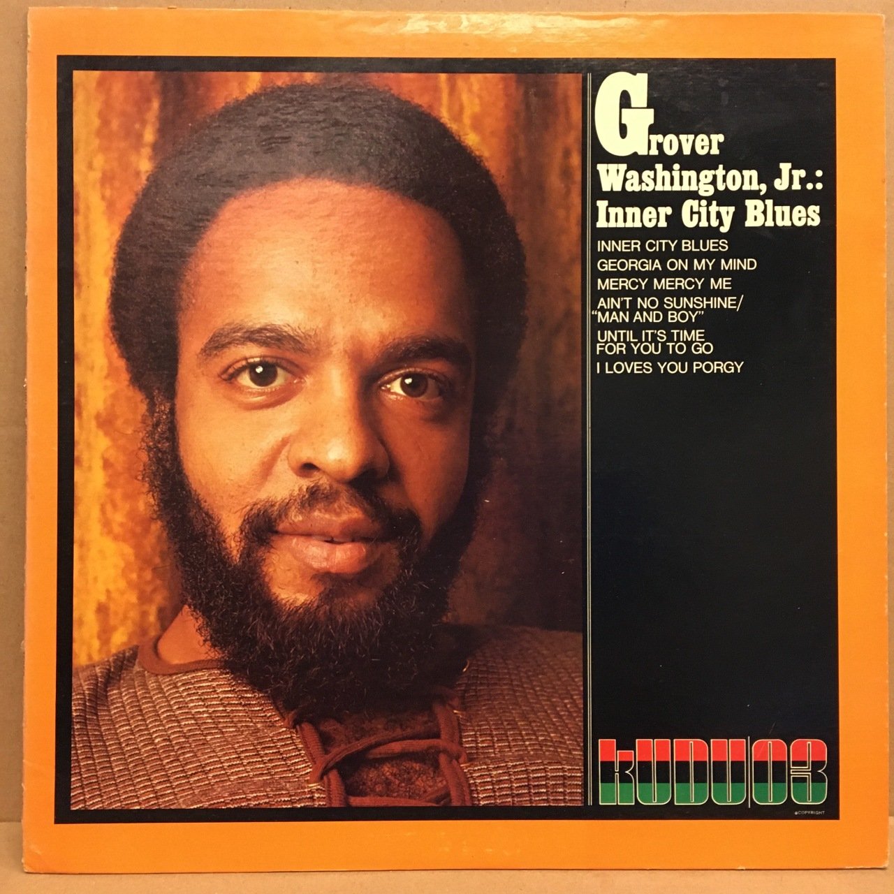 GROVER WASHINGTON JR - INNER CITY BLUES 1971 2.EL PLAK