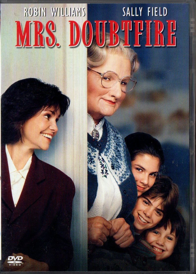 MRS. DOUBTFIRE - ROBIN WILLIAMS - DVD 2.EL TÜRKÇE ALTYAZI YOKTUR