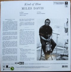 MILES DAVIS - KIND OF BLUE (1959) - LP 180GR 2015 SONY EDITION SIFIR PLAK