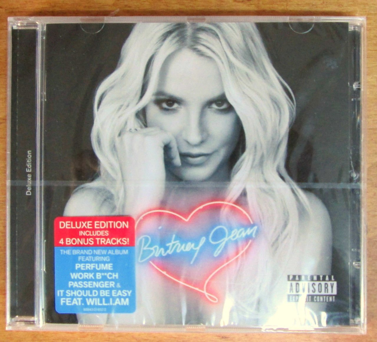 BRITNEY SPEARS - BRITNEY JEAN - DELUXE EDITION (2013) - CD SIFIR