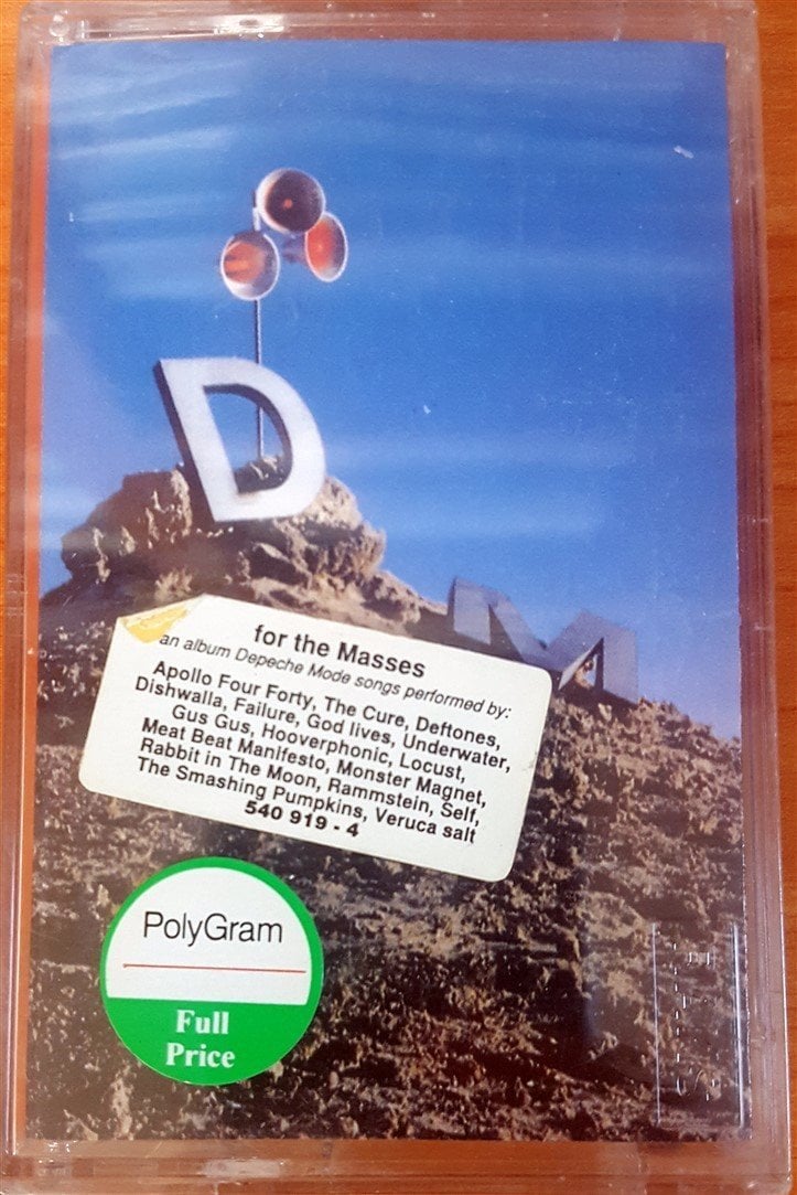 TRIBUTE - FOR THE MASSES [AN ALBUM DEPECHE MODE SONGS PERFORMED BY THE CURE DEFTONES THE SMASHING PUMPKINS] CASSETTE MADE IN TURKEY ''NEW''