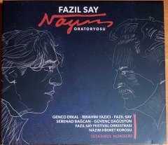 FAZIL SAY - NAZIM ORATORYOSU / GENCO ERKAL, İBRAHİM YAZICI, SERENAD BAĞCAN, GÜVENÇ DAĞÜSTÜN (2017) ADA MÜZİK CD 2.EL