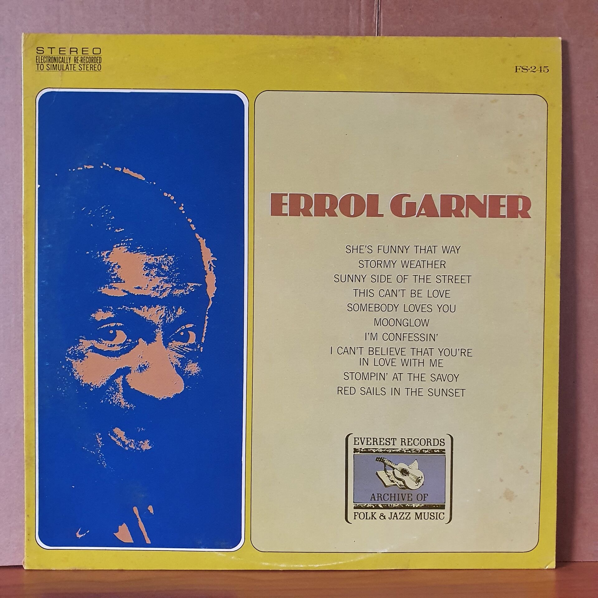ERROL GARNER - ERROL GARNER - LP 2.EL PLAK