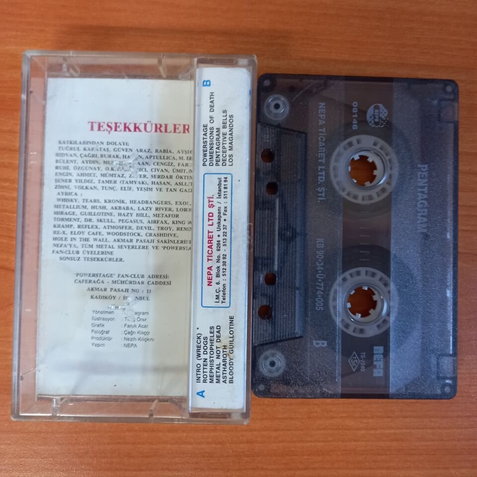 PENTAGRAM - PENTAGRAM (1990) - KASET 2.EL