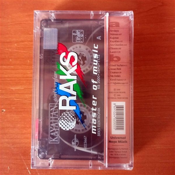 KAYAHAN – GÖNÜL SAYFAM (2000) - KASET SIFIR