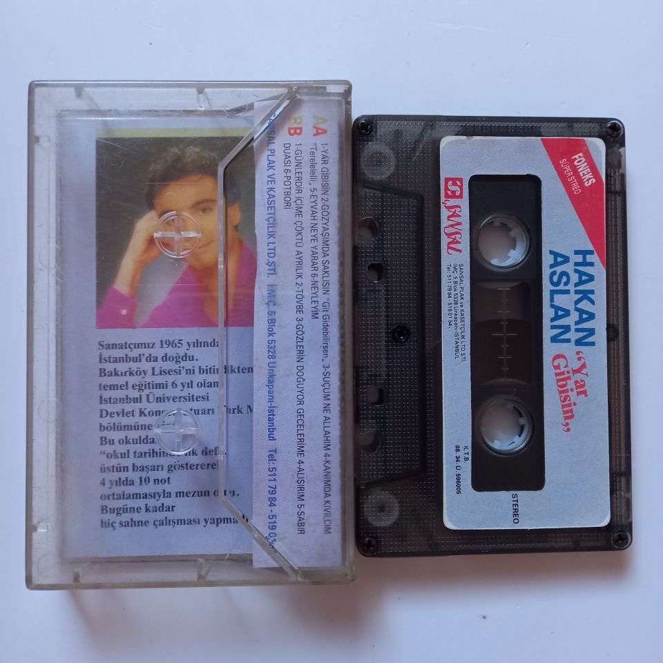 HAKAN ASLAN - YAR GİBİSİN (1988) -  KASET 2.EL