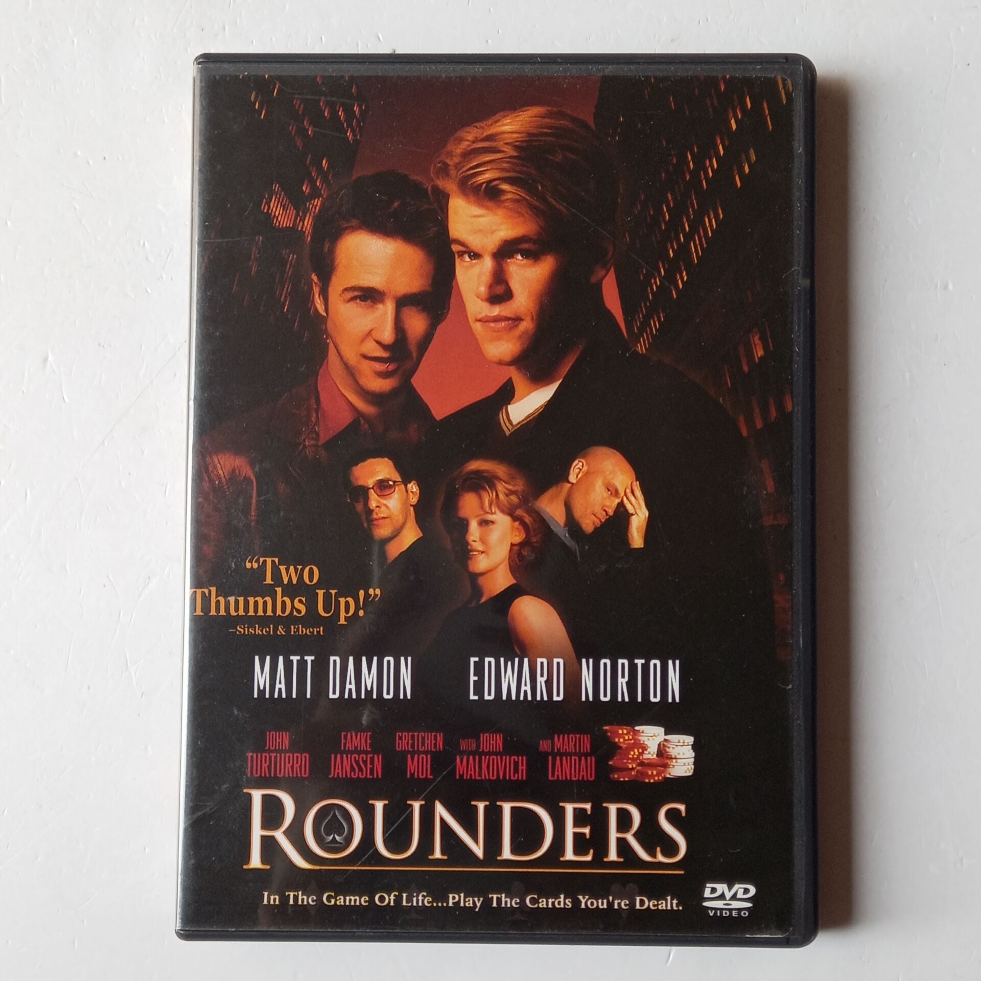 ROUNDERS - MATT DAMON, EDWARD NORTON - DVD 2.EL 1.BÖLGE