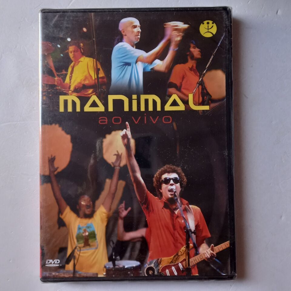 MANIMAL – AO VIVO (2005) - DVD AMBALAJINDA SIFIR