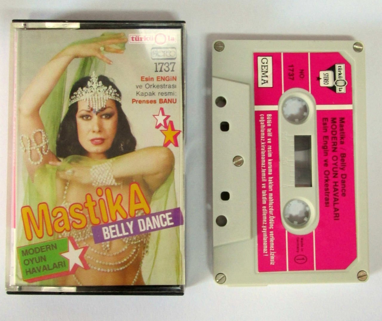 ESİN ENGİN - MASTİKA ALMANYA KASET 2.EL