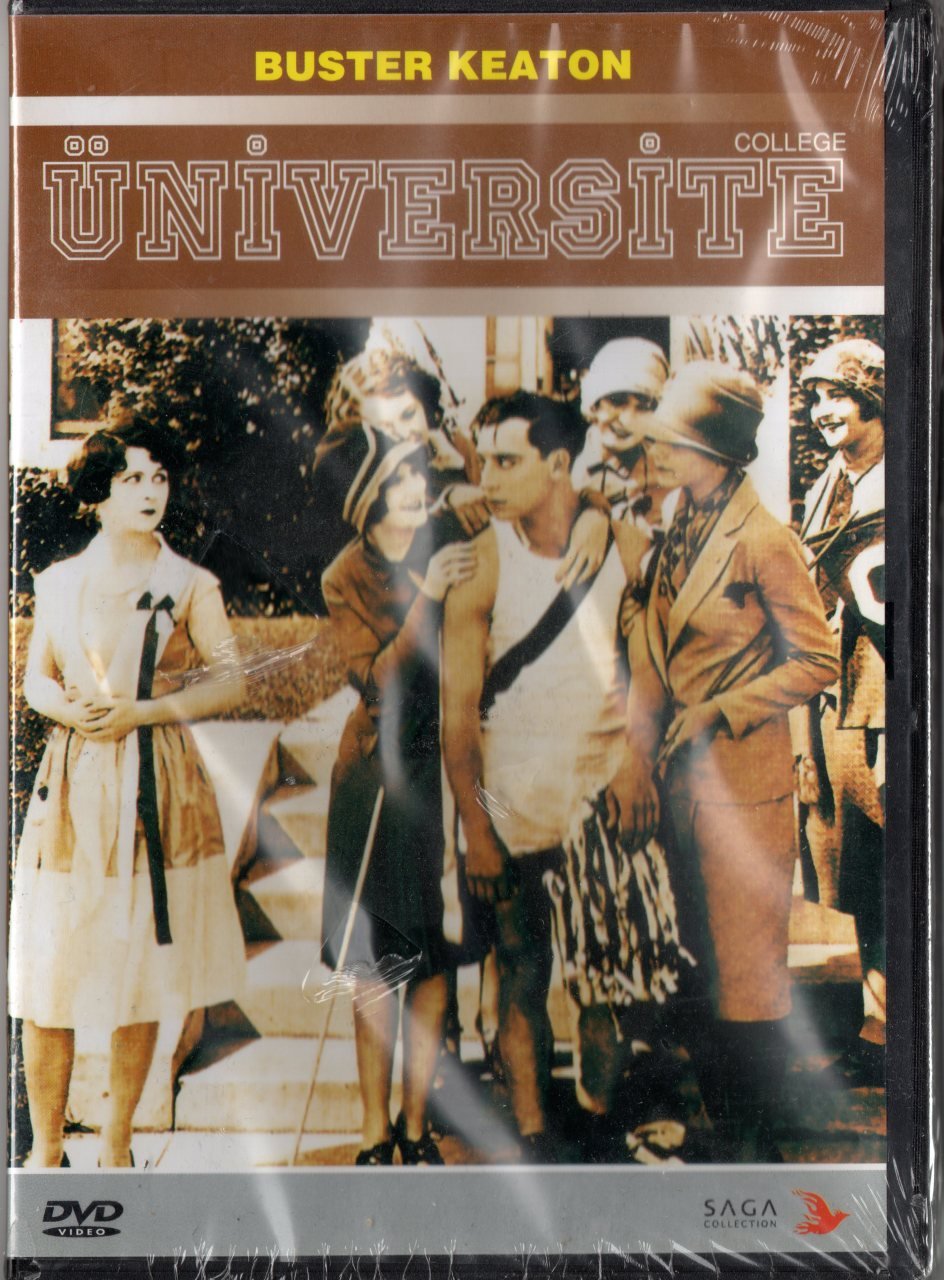 ÜNİVERSİTE - COLLEGE - BUSTER KEATON - DVD SIFIR