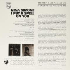 NINA SIMONE - I PUT A SPELL ON YOU (1965) - LP 180GR 2016 EDITION SIFIR PLAK