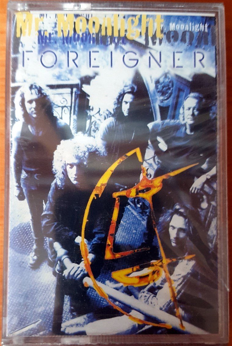 FOREIGNER - MR. MOONLIGHT CASSETTE MADE IN TURKEY ''NEW''