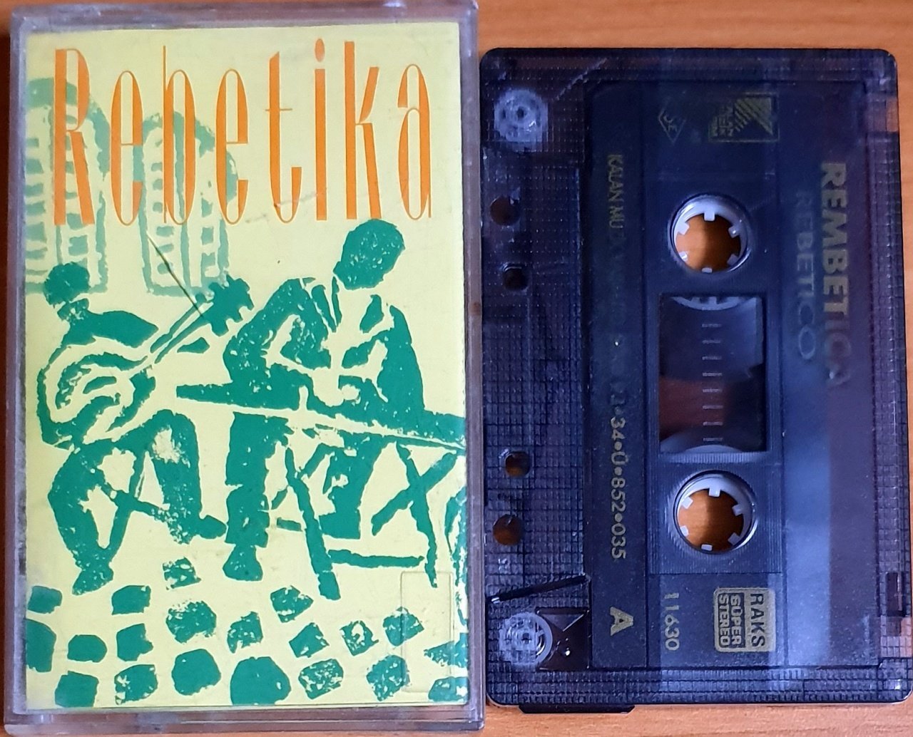 REMBETICA - REBETİKA (1993) - KASET KALAN MÜZİK 2.EL