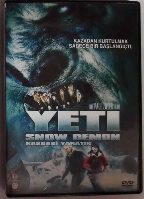 YETI SNOW DEMON - KARDAKİ YARATIK - PAUL ZILLER - DVD 2.EL
