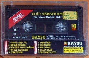 EDİP AKBAYRAM - SENDEN HABER YOK (1991) - KASET BAYŞU MÜZİK SIFIR