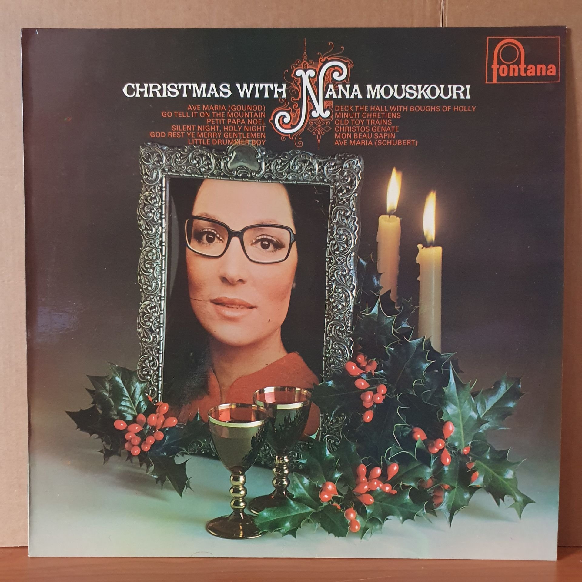 NANA MOUSKOURI - CHRISTMAS WITH NANA MOUSKOURI (1972) - LP 2.EL PLAK
